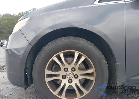 2013 Honda Odyssey Ex-L из США, поврежденный, VIN 5FNRL5H65DB003049